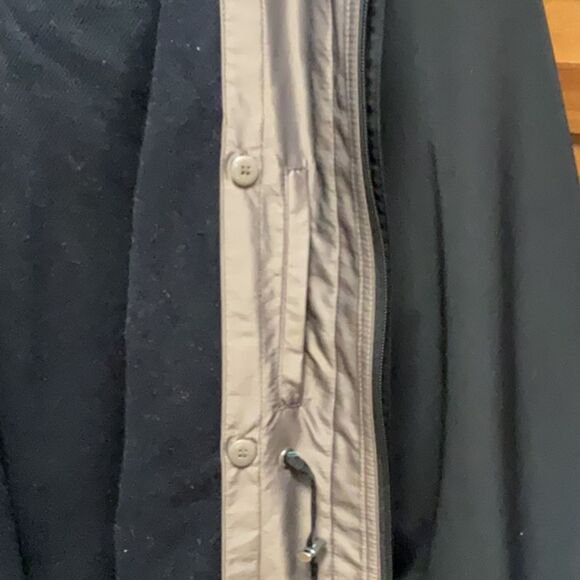 Miss Gallery Women 1X Black Coat Removable Lining Hood Jacket Polyester - Picture 7 of 11